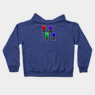 Music dance in style Kids Hoodie